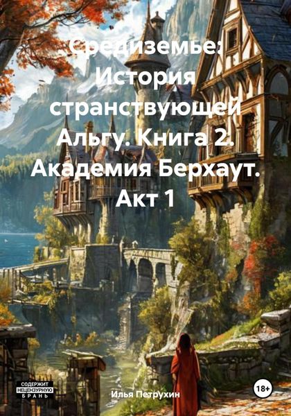 Обложка книги  «Средиземье: История странствующей Альгу. Книга 2. Академия Берхаут. Акт 1»