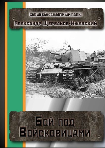Обложка книги  «Бой под Войсковицами. Серия «Бессмертный полк»»