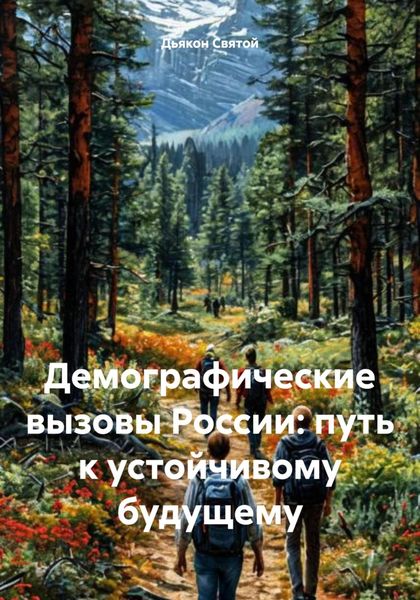 Обложка книги  «Демографические вызовы России: путь к устойчивому будущему»