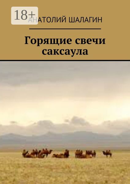 Обложка книги «Горящие свечи саксаула»