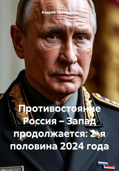 Обложка книги  «Противостояние Россия – Запад продолжается: 2-я половина 2024 года»