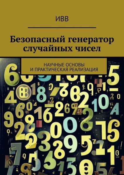 Обложка книги  «Безопасный генератор случайных чисел. Научные основы и практическая реализация»