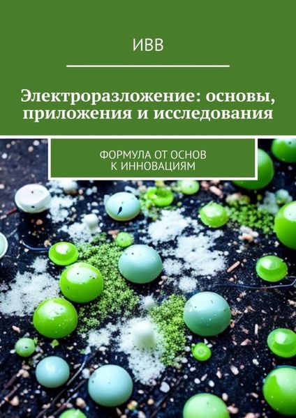 Обложка книги  «Электроразложение: основы, приложения и исследования. Формула от основ к инновациям»