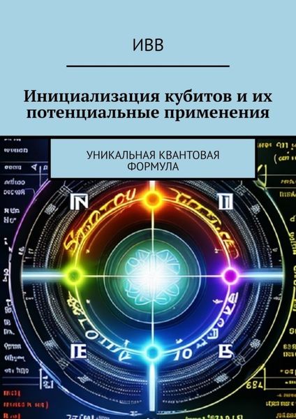Обложка книги  «Инициализация кубитов и их потенциальные применения. Уникальная квантовая формула»