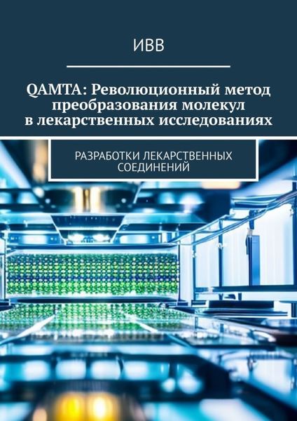 Обложка книги  «QAMTA: Революционный метод преобразования молекул в лекарственных исследованиях. Разработки лекарственных соединений»