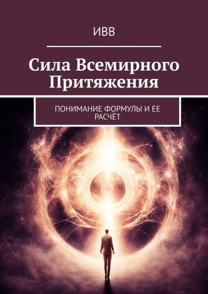 Обложка книги  «Сила всемирного притяжения. Понимание формулы и ее расчёт»