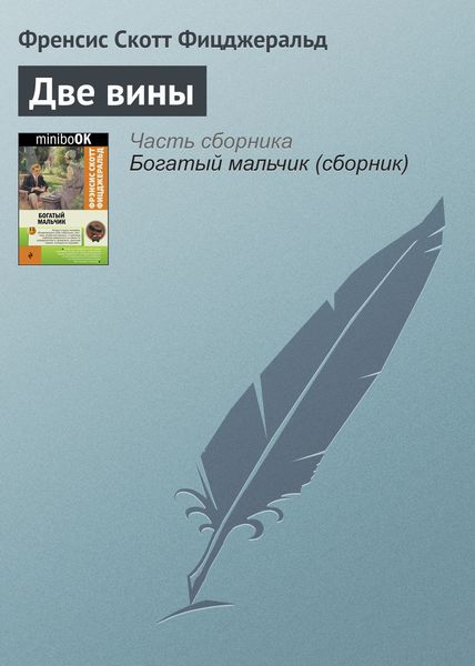 Обложка книги  «Две вины»