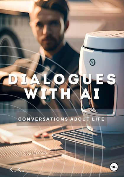 Обложка книги  «Dialogues with AI: Conversations about Life»