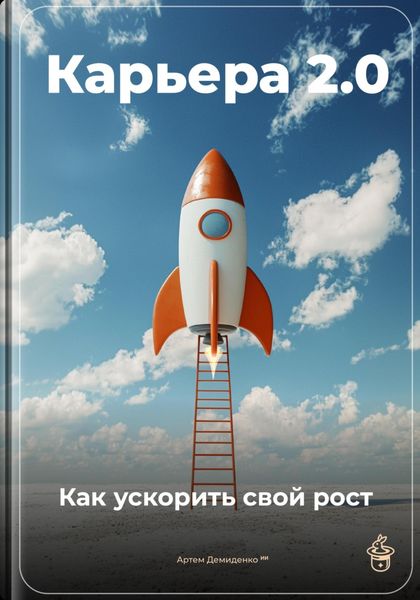 Обложка книги  «Карьера 2.0: Как ускорить свой рост»