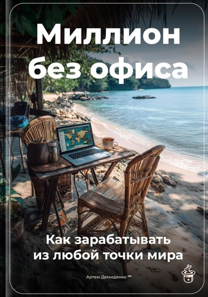 Обложка книги  «Миллион без офиса: Как зарабатывать из любой точки мира»