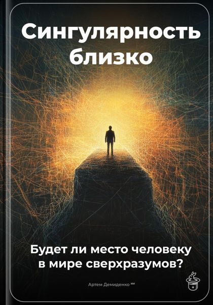 Обложка книги  «Сингулярность близко: Будет ли место человеку в мире сверхразумов?»