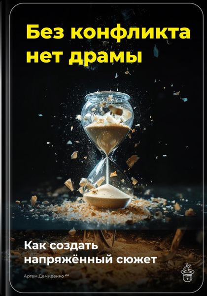 Обложка книги  «Без конфликта нет драмы: Как создать напряжённый сюжет»