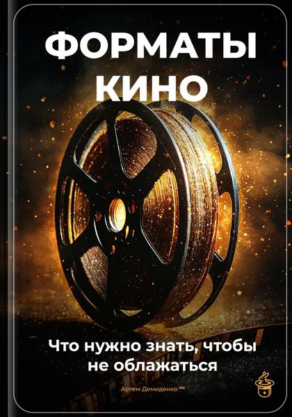 Обложка книги  «Форматы кино: Что нужно знать, чтобы не облажаться»