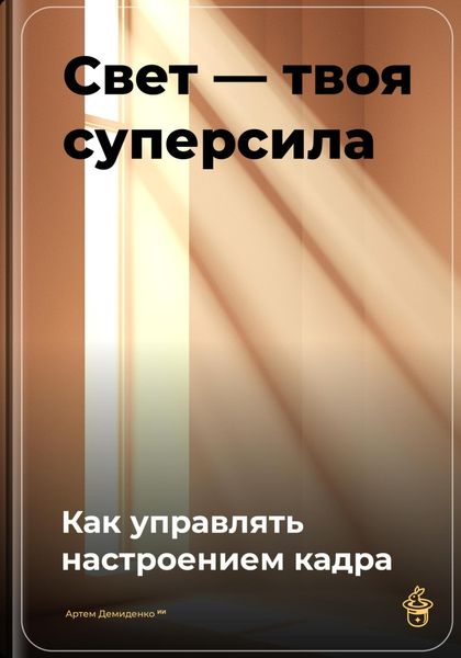 Обложка книги  «Свет – твоя суперсила: Как управлять настроением кадра»