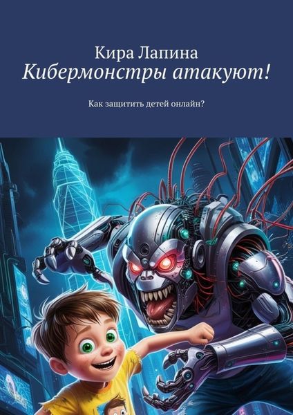 Обложка книги «Кибермонстры атакуют! Как защитить детей онлайн?»