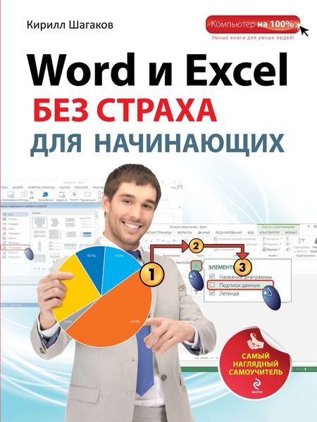 Обложка книги «Word и Excel без страха для начинающих. Самый наглядный самоучитель»
