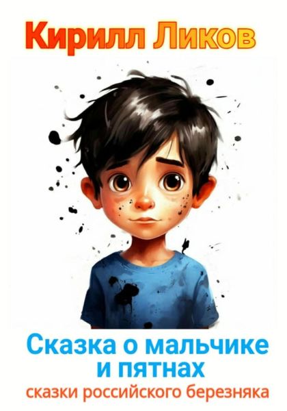 Обложка книги  «Сказка о мальчике и пятнах»