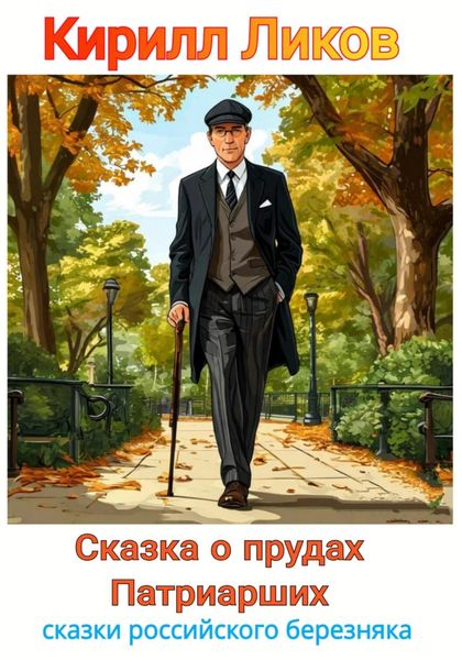 Обложка книги  «Сказка о прудах Патриарших»