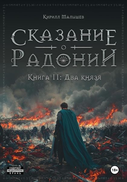 Обложка книги «Сказание о Радонии. Книга 2. Два князя»