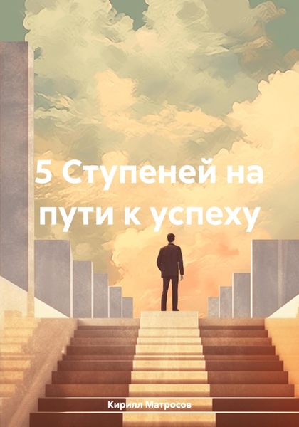 Обложка книги  «5 Ступеней на пути к успеху»