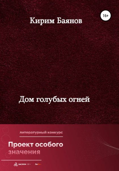 Обложка книги  «Дом голубых огней»