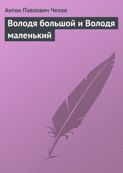 Обложка книги  «Володя большой и Володя маленький»