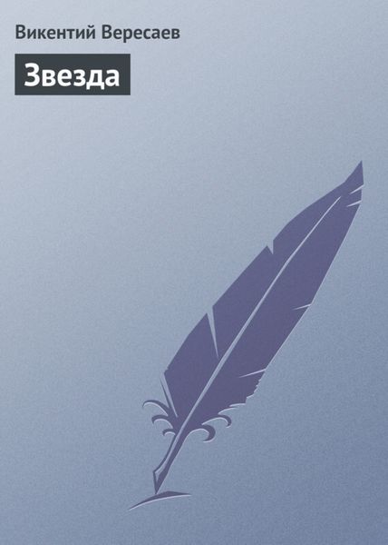 Обложка книги  «Звезда»