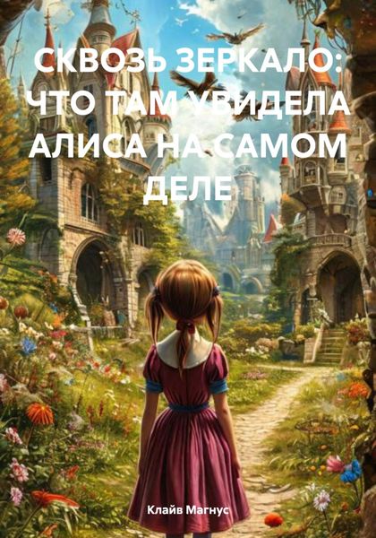 Обложка книги  «СКВОЗЬ ЗЕРКАЛО: ЧТО ТАМ УВИДЕЛА АЛИСА НА САМОМ ДЕЛЕ»