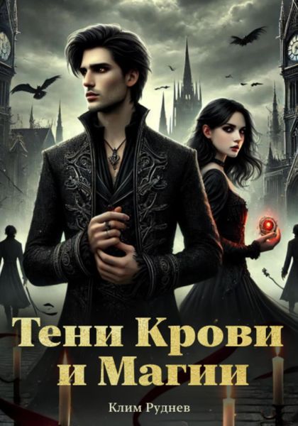 Обложка книги «Тени крови и магии»