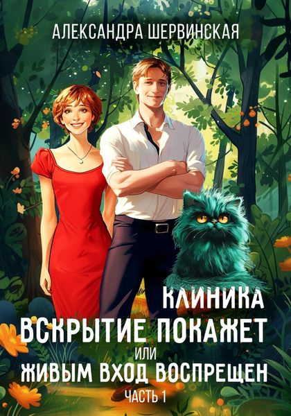 Обложка книги  «Клиника «Вскрытие покажет», или Живым вход воспрещён»