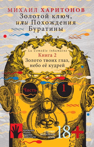 Обложка книги  «Золотой ключ, или Похождения Буратины. Книга 2. Золото твоих глаз, небо ее кудрей. Часть 1»