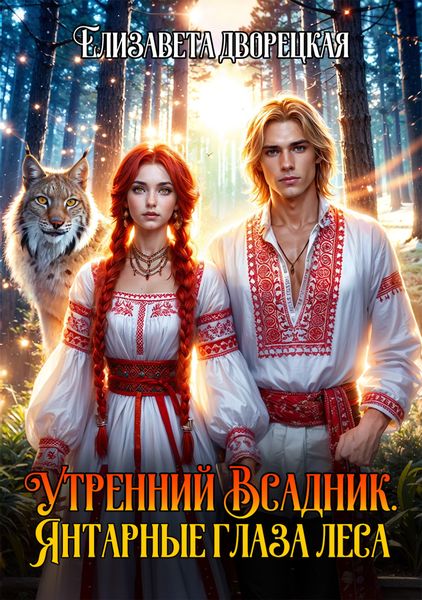 Обложка книги  «Утренний всадник. Книга 1: Янтарные глаза леса»