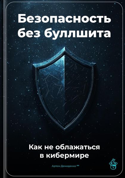 Обложка книги  «Безопасность без буллшита: Как не облажаться в кибермире»