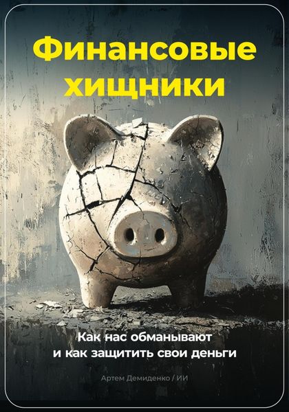 Обложка книги  «Финансовые хищники: Как нас обманывают и как защитить свои деньги»