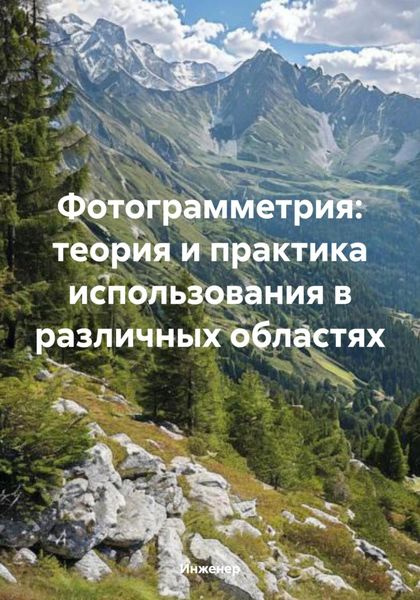 Обложка книги  «Фотограмметрия: теория и практика использования в различных областях»