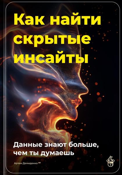 Обложка книги  «Как найти скрытые инсайты: Данные знают больше, чем ты думаешь»