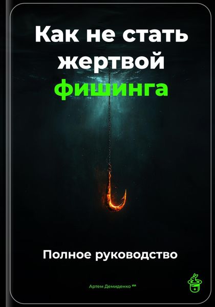 Обложка книги  «Как не стать жертвой фишинга: Полное руководство»