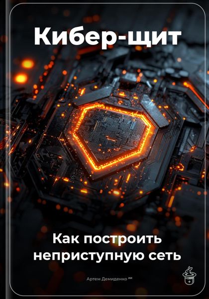 Обложка книги  «Кибер-щит: Как построить неприступную сеть»