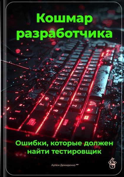 Обложка книги  «Кошмар разработчика: Ошибки, которые должен найти тестировщик»