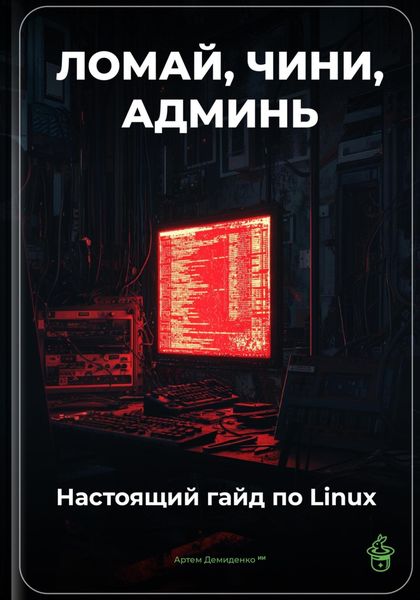 Обложка книги  «Ломай, чини, админь: Настоящий гайд по Linux»