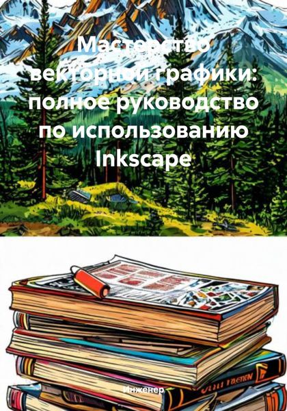 Обложка книги  «Мастерство векторной графики: полное руководство по использованию Inkscape»
