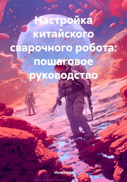 Обложка книги  «Настройка китайского сварочного робота: пошаговое руководство»