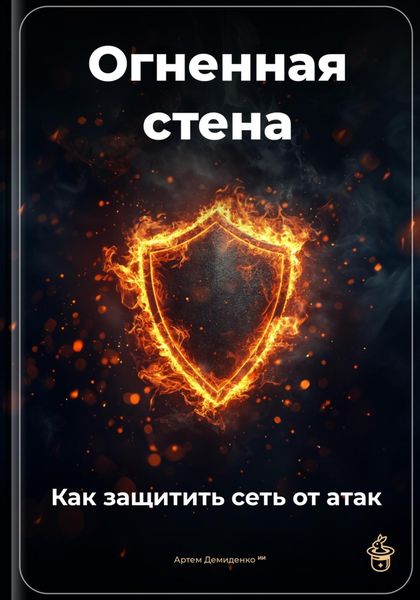 Обложка книги  «Огненная стена: Как защитить сеть от атак»
