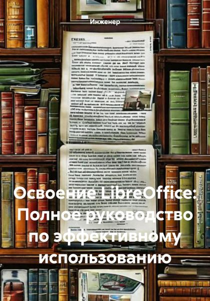 Обложка книги  «Освоение LibreOffice: Полное руководство по эффективному использованию»