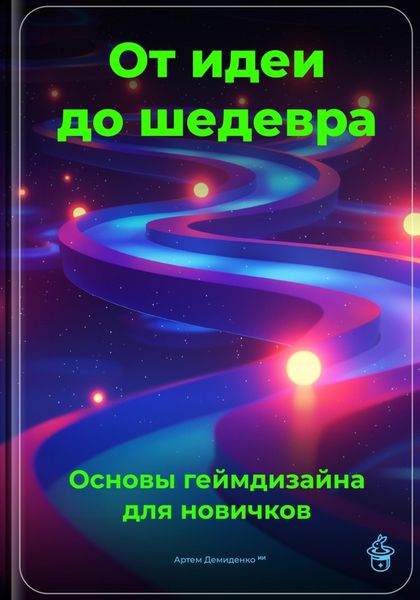 Обложка книги  «От идеи до шедевра: Основы геймдизайна для новичков»