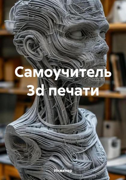 Обложка книги  «Самоучитель 3d печати»