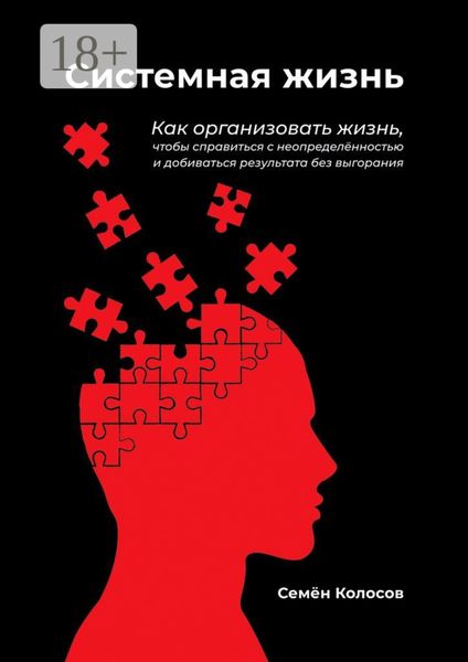 Обложка книги  «Системная жизнь. Как организовать жизнь, чтобы справиться с неопределённостью и добиваться результата без выгорания»