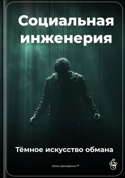 Обложка книги  «Социальная инженерия: Тёмное искусство обмана»