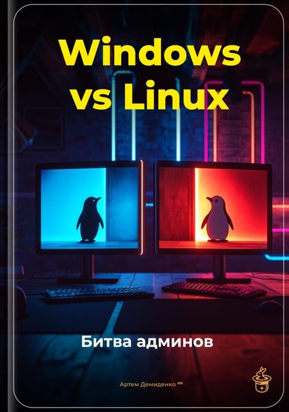 Обложка книги  «Windows vs Linux: Битва админов»