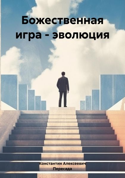 Обложка книги  «Божественная игра – эволюция»